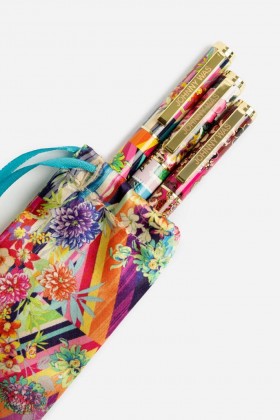  Johnny Was Home Accessories | Kvinder BLOMSTERSTRIBEDE PENESÆT Blomsterstriber