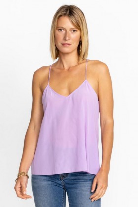  Johnny Was Slips & Camis | Dame ETTA CAMI TOP Lavendel Frost