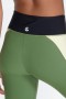  Johnny Was Active | Dames Endurance Mesh Inset Legging Bronsgroen