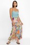  Johnny Was Bottoms | Dames SEBRINA TIERED SKIRT Mcdreamer Print