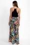  Johnny Was Bottoms | Dames WILD BLOOM WIDE LEG PLEAT LINNEN BROEK Wild Bloom