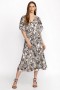  Johnny Was Jurken | Dames EYELET BLOOM DRESS Wit
