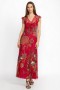  Johnny Was Jurken | Dames FEATHER LARK MESH MAXI DRESS Multi