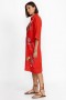  Johnny Was Jurken | Dames HENLEY KIMONO MOUWJURK Fiery Red