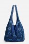  Johnny Was Handtassen | Dames TARRA SLOUCHY TOTE BAG Denim Blauw