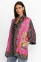  Johnny Was Kimono's | Dames ROSE SPARK YENA REVERSIBLE KIMONO Rose Spark