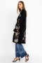  Johnny Was Outerwear | Dames TARIA APPLIQUE CARDIGAN Zwart