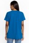  Johnny Was Tops | Dames Arizona Everyday Tee Mykonos Blauw