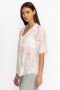  Johnny Was Tops | Dames CHRYSSIE BUTTON UP BLOUSE Wit