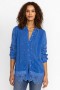  Johnny Was Tops | Dames DENI SANA TUNIC Blue Gem