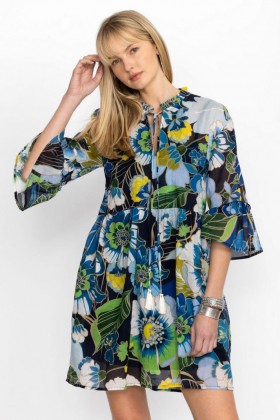  Johnny Was Jurken | Dames JENN HIGH-LOW MINI JURK Jenn