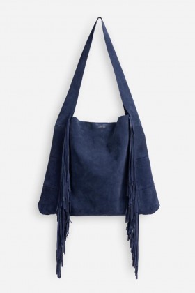  Johnny Was Handtassen | Dames ITALIAANSE SUÈDE FRINGE HOBO Oceano