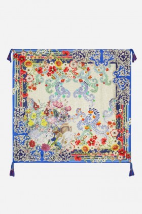  Johnny Was Sjaals | Dames Wild Flower Sjaal Multi