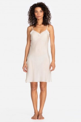  Johnny Was Slips & Camis | Dames Medium Slip Ecru