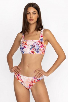 Johnny Was Swim & Resort | Dames SUMMER DAYS BIKINI TOP MET OOGELTJES Summer Days