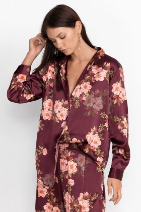  Johnny Was Tops | Dames Amanza Roll Sleeve Shirt Winonna