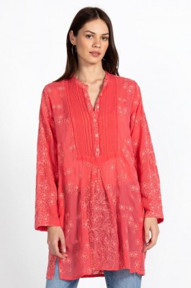  Johnny Was Tops | Dames Birdie Marisol Tuniek Passievrucht