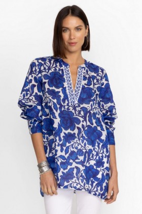  Johnny Was Tops | Dames CAMILLA HENLEY VOYAGER TUNIC Camilla