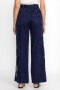  Johnny Was Bottoms | Naisten EMIKA BELTED WIDE PANT -housut Laivastonsininen