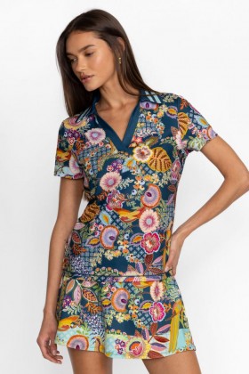  Johnny Was Active | Naisten WILD BIRD BASIC POLO -urheilupaita Wildbird