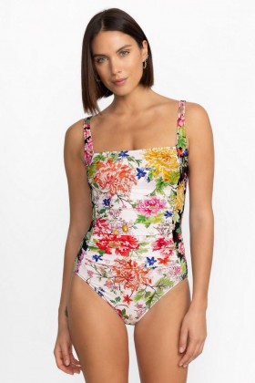  Johnny Was Swim & Resort | Naisten METALLI MIX RUCHED ONE PIECE Metalli Giorno
