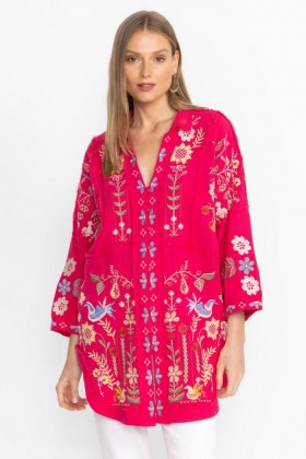  Johnny Was Topit | Naisten FELICITY TUNIKA Virtual Pink