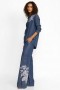  Pantalon cargo en denim Johnny Was Bottoms pour femme ALICENT DENIM