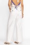  Johnny Was Bottoms | Jean large tressé blanc pour femme