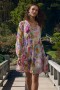  Robes Johnny Was | Robe mini en soie FIONNA pour femme Fiona