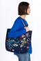  Sacs à main Johnny Was | Cabas Hawaii Everyday pour femme, bleu marine