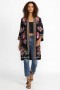  Kimonos Johnny Was | Manteau kimono en lin Julie pour femme, noir