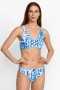  Johnny Was Swim & Resort | Haut de bikini froncé ACANTHA pour femme Calliope