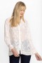  Johnny Was Tops | Chemisier blanc DENI ISABEL pour femme