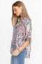  Johnny Was Tops | Écharpe imprimée LYNN BUTTON UP Greenridge pour femme