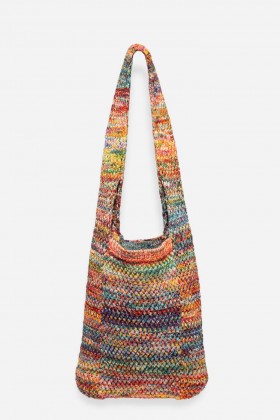  Sacs à main Johnny Was | Sac NAHAL au crochet pour femme, multicolore