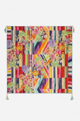  Écharpes Johnny Was | Écharpe rayée d'été pour femme