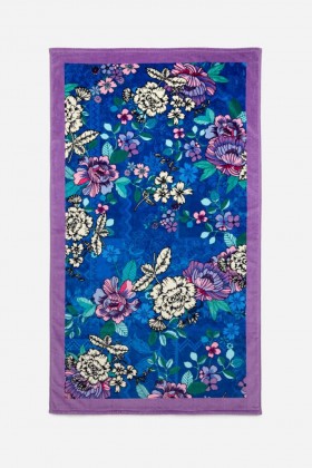  Johnny Was Swim & Resort | Serviette de plage bleue Colombe pour femme