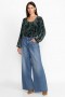  Johnny Was Bottoms | Damen MALDIVES WIDE LEG JEAN Mittlere Waschung