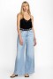  Johnny Was Bottoms | Damen MELANIE BLANKET STITCH WIDE LEG JEAN Light Wash