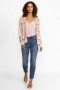  Johnny Was Bottoms | Damen PHOEBE CROPPED SKINNY JEAN Medium Aged Indigo