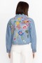  Johnny Was Oberbekleidung | Damen JEANETTE CROPPED DENIM JACKET Denimblau