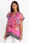  Johnny Was Tops | Damen-Bouquet-Rahmen-Parade-Bluse
