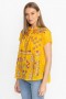  Johnny Was Tops | Damenbluse LAFARET Goldene Ananas