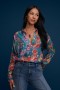  Johnny Was Tops | Damen NEUTRA MARA BLUSE Multi