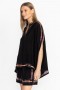  Johnny Was Tops | Damen SASCHA PONCHO Schwarz